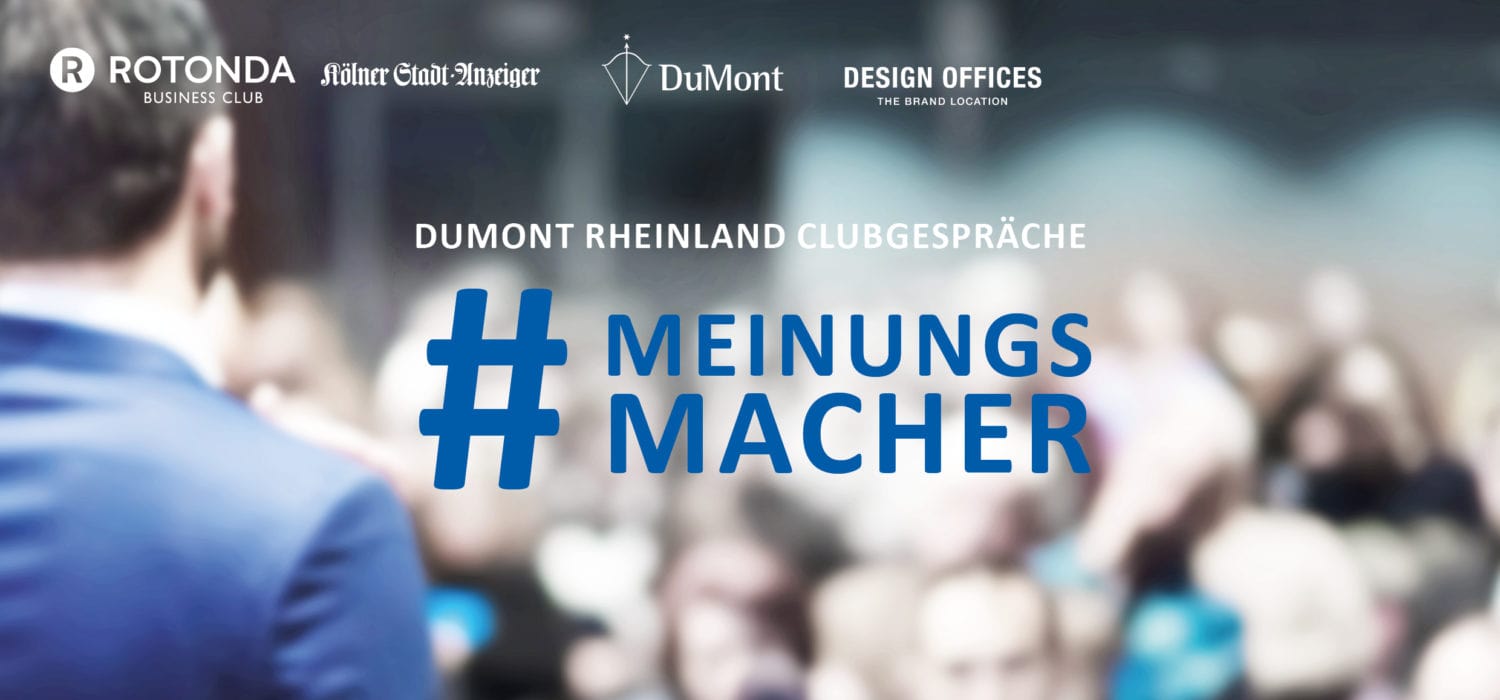DuMont Rheinland Clubgespräche Meinungsmacher: Mobilität der Zukunft