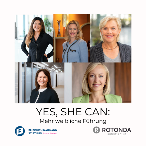 Yes, she can: Mehr Frauen in Führung!
